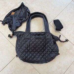 MZ Wallace Sutton Deluxe Black Tote